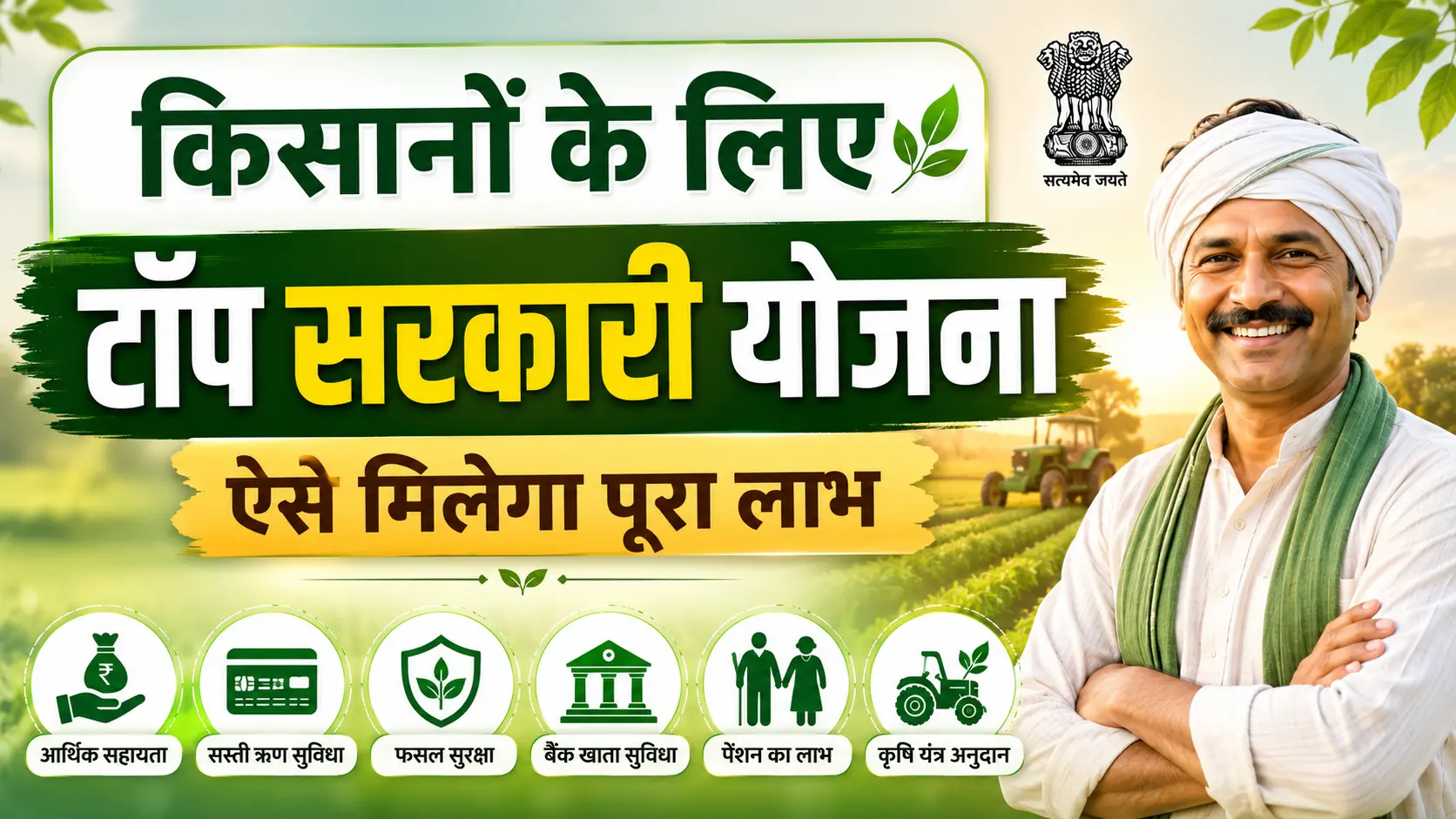 Top Sarkari Yojana For Farmers 2026: किसानों के लिए टॉप सरकारी योजना, ऐसे मिलेगा पूरा लाभ, Full Process